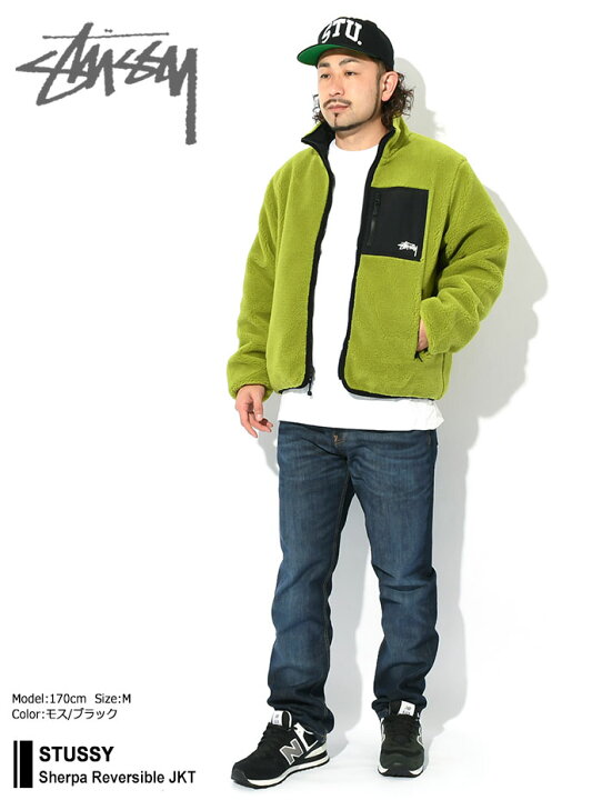 楽天市場】ステューシー STUSSY ジャケット メンズ Sherpa Reversible 