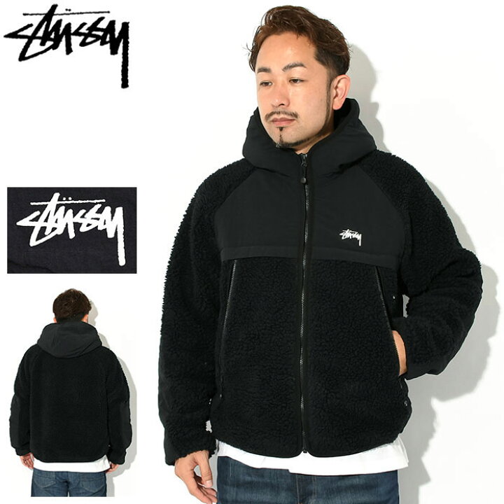 楽天市場】ステューシー STUSSY ジャケット メンズ Sherpa Paneled 