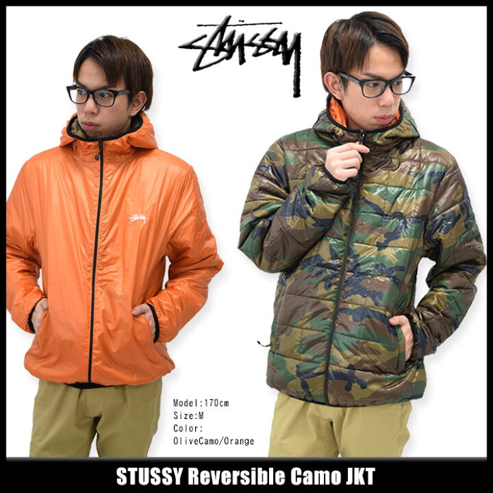 楽天市場】ステューシー STUSSY ジャケット メンズ Reversible Camo 