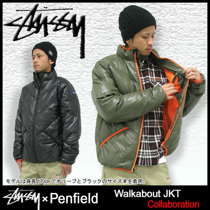 楽天市場】ステューシー STUSSY×Penfield Walkabout ジャケット コラボ 