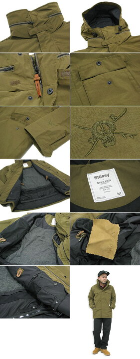 楽天市場】ステューシー STUSSY×HOLDEN M65 ジャケット コラボ(stussy 