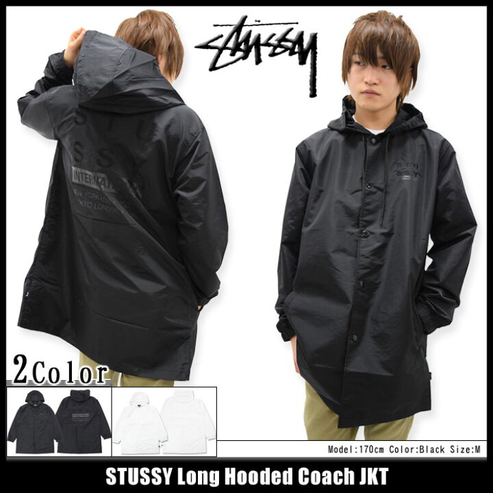 楽天市場】ステューシー STUSSY ジャケット メンズ Long Hooded Coach 