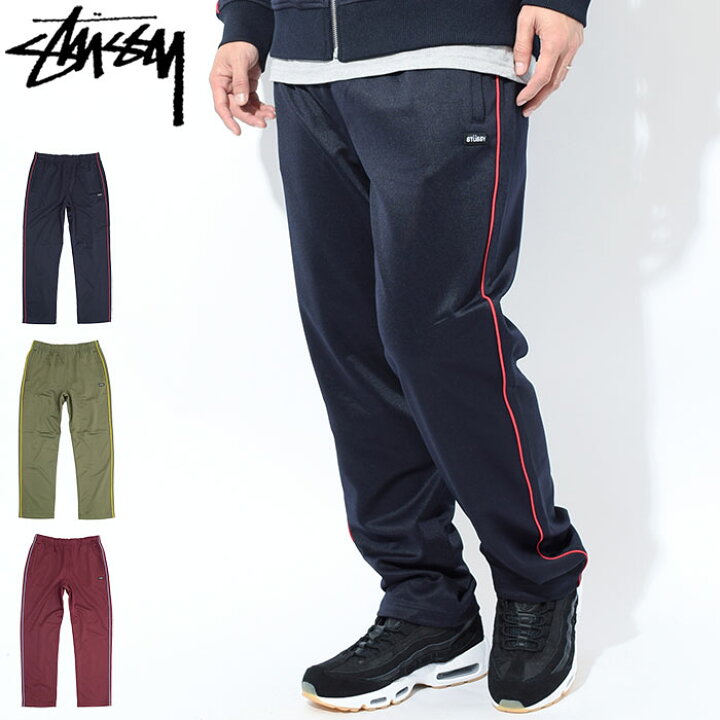 楽天市場】ステューシー STUSSY パンツ メンズ 18HO Poly Track 
