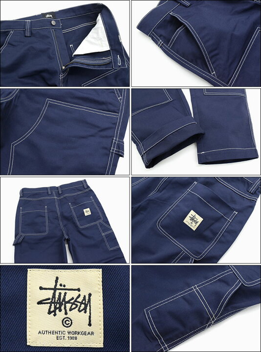 楽天市場】ステューシー STUSSY パンツ メンズ Poly Cotton Work 