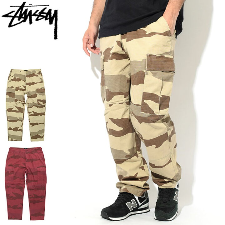 楽天市場】ステューシー STUSSY パンツ メンズ Camo Cargo ( stussy 