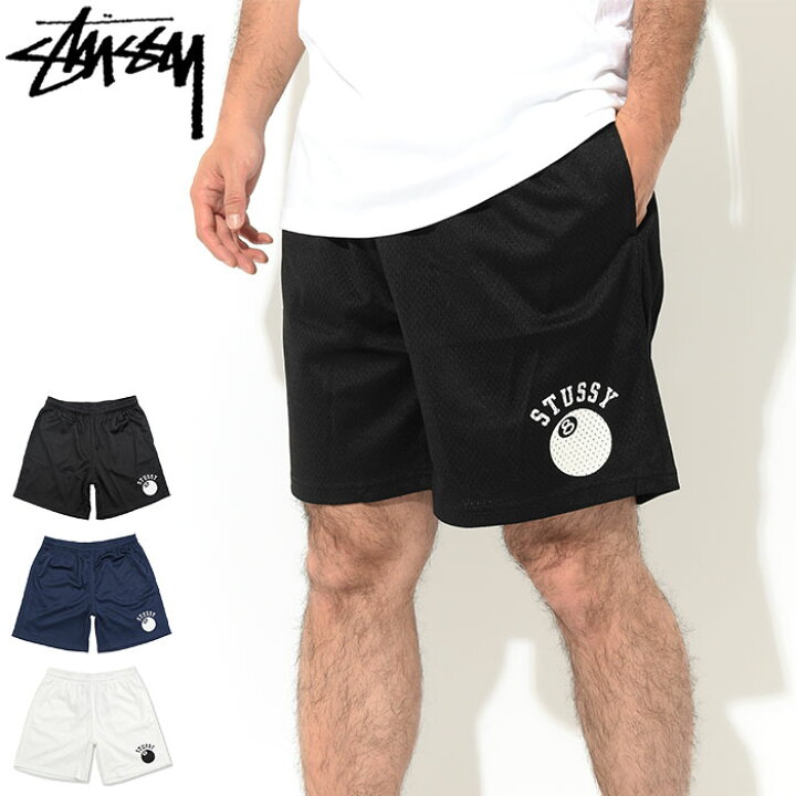 楽天市場】ステューシー STUSSY ハーフパンツ メンズ 8 Ball Mesh  