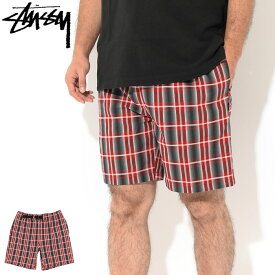 ステューシー STUSSY ハーフパンツ メンズ Nepal Plaid Mountain ( stussy short pant ショーツ ショートパンツ ハーパン ボトムス メンズ・男性用 112270 USAモデル 正規 品 ストゥーシー スチューシー ) ice field icefield