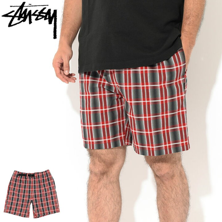 楽天市場】ステューシー STUSSY ハーフパンツ メンズ Nepal Plaid 