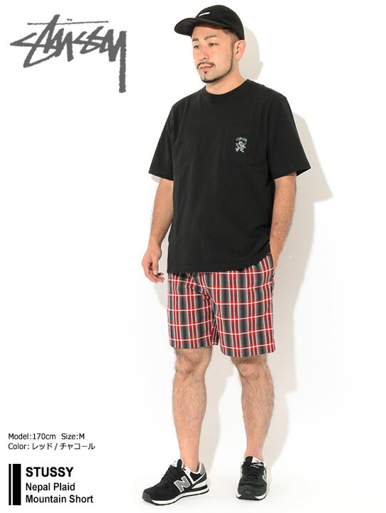 楽天市場】ステューシー STUSSY ハーフパンツ メンズ Nepal Plaid 