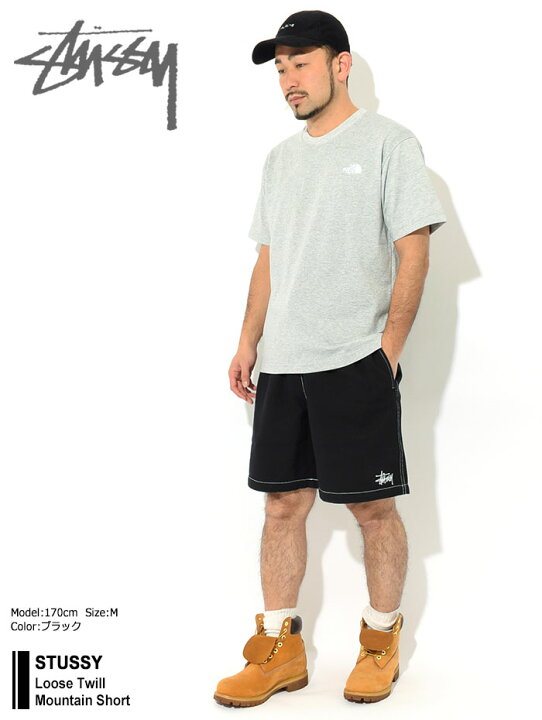 楽天市場】ステューシー STUSSY ハーフパンツ メンズ Loose Twill 