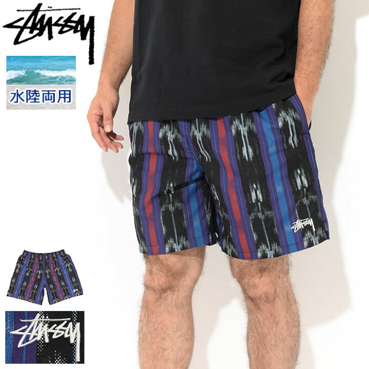 楽天市場】ステューシー STUSSY ハーフパンツ メンズ Ikat Stripe 