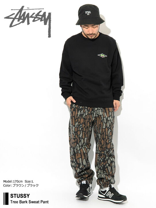 楽天市場】ステューシー STUSSY パンツ メンズ Tree Bark Sweat 