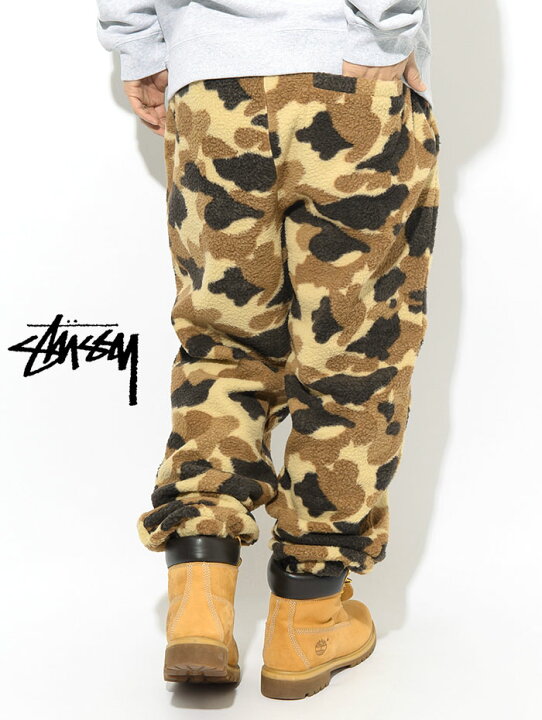 楽天市場】ステューシー STUSSY パンツ メンズ Camo Fleece ( stussy 