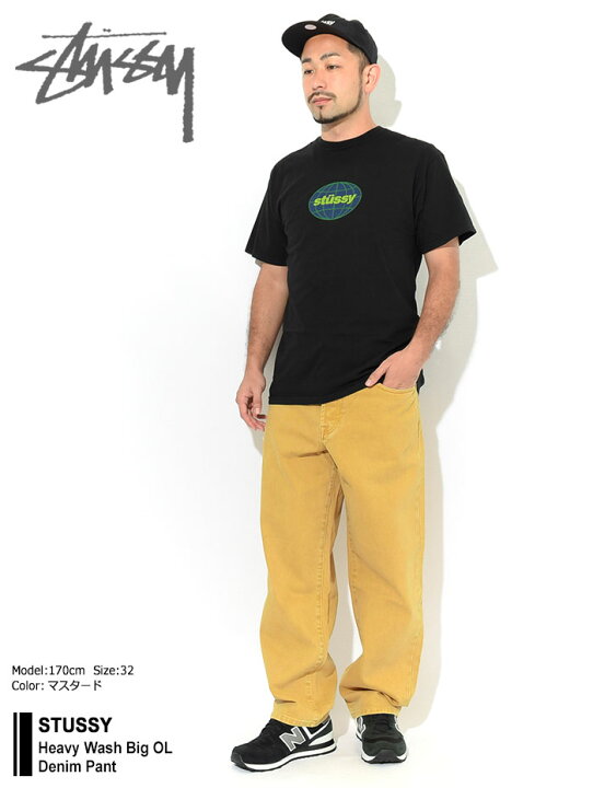 楽天市場】ステューシー STUSSY パンツ メンズ Heavy Wash Big OL 