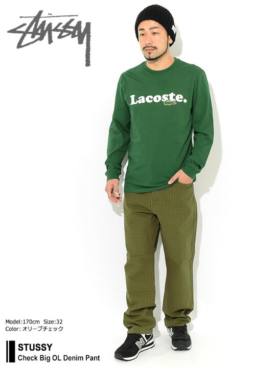 楽天市場】ステューシー STUSSY パンツ メンズ Check Big OL ( stussy 