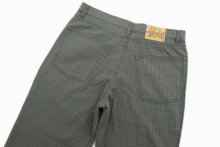 楽天市場】ステューシー STUSSY パンツ メンズ Check Big OL ( stussy 