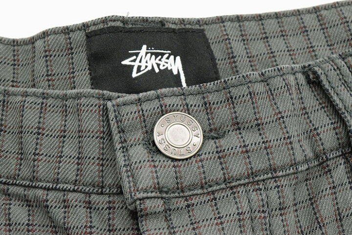 楽天市場】ステューシー STUSSY パンツ メンズ Check Big OL ( stussy 