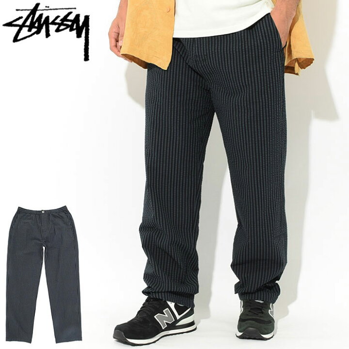 楽天市場】ステューシー STUSSY パンツ メンズ Stripe Seersucker  