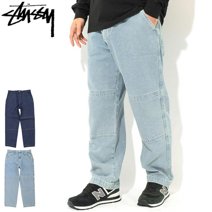 楽天市場】ステューシー STUSSY パンツ メンズ Denim Double Knee 
