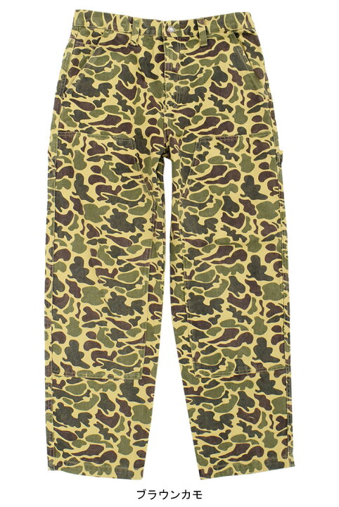 楽天市場】ステューシー STUSSY パンツ メンズ Camo Canvas Work 