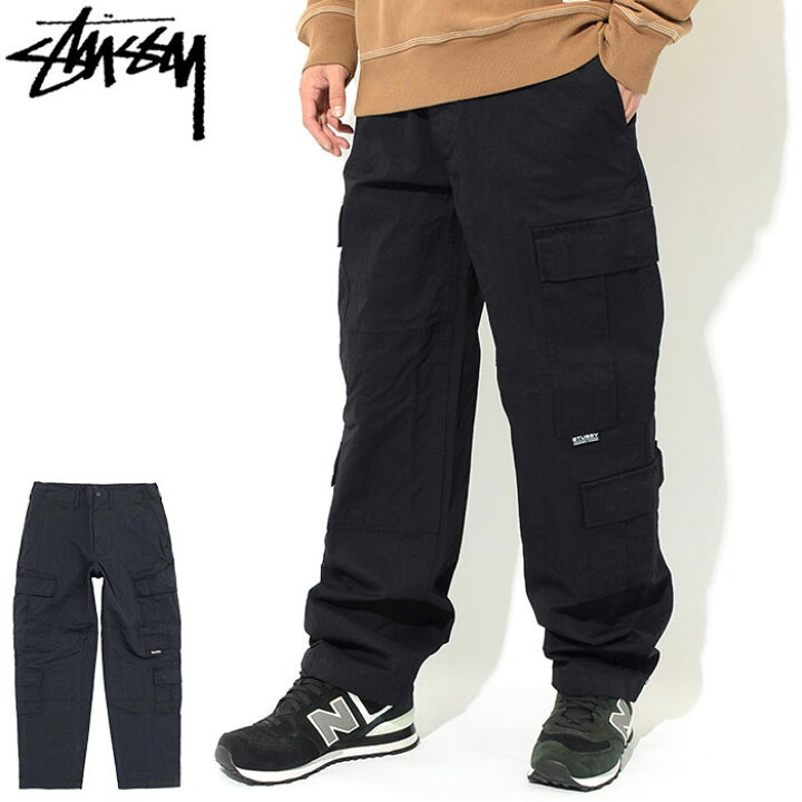 楽天市場】ステューシー STUSSY パンツ メンズ Nylon Ripstop Surplus 