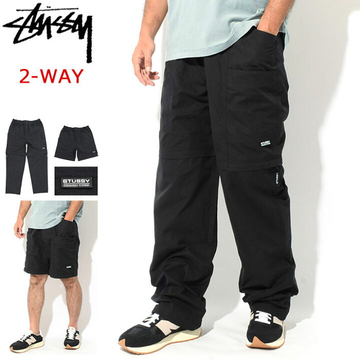 楽天市場】ステューシー STUSSY パンツ メンズ NYCO Convertible 