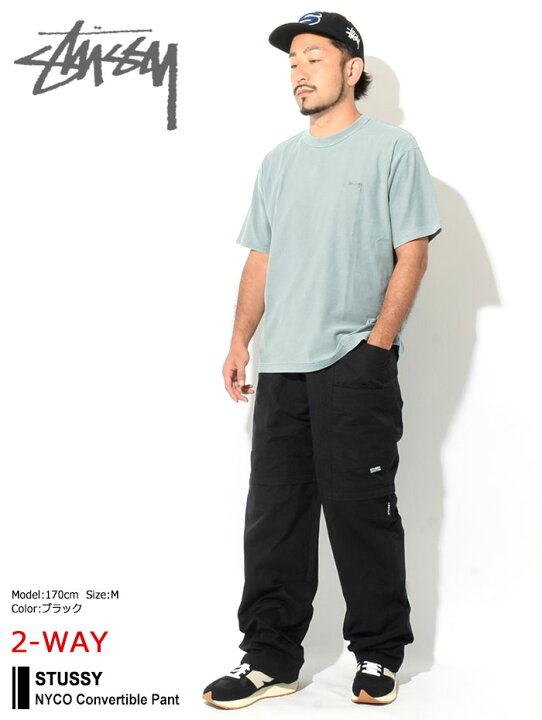 楽天市場】ステューシー STUSSY パンツ メンズ NYCO Convertible 