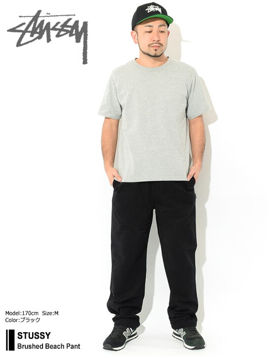 楽天市場】ステューシー STUSSY パンツ メンズ Brushed Beach ( stussy  