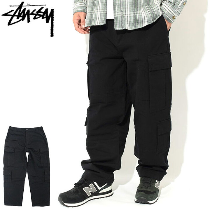 楽天市場】ステューシー STUSSY パンツ メンズ Ripstop Surplus Cargo 