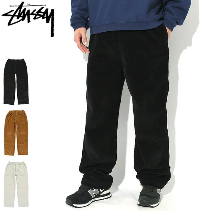 楽天市場】ステューシー STUSSY パンツ メンズ Wide Wale Cord Beach 