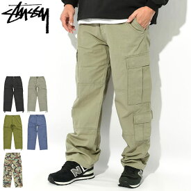 ステューシー STUSSY パンツ メンズ 23HO Ripstop Surplus Cargo ( stussy Pant カーゴパンツ ボトムス メンズ・男性用 116586 USAモデル 正規 品 ストゥーシー スチューシー ) ice field icefield