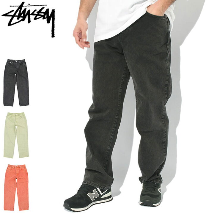 Stussy ダークグレー デニムパンツ 