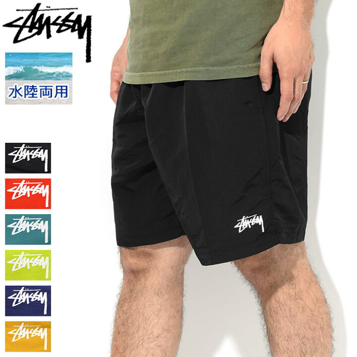 楽天市場】ステューシー STUSSY ハーフパンツ メンズ 22SP Stock Water 