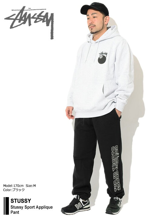楽天市場】ステューシー STUSSY パンツ メンズ Stussy Sport Applique 