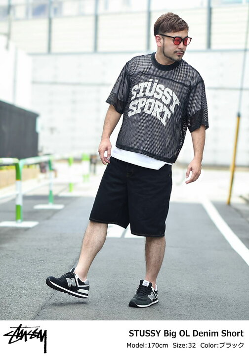 楽天市場】ステューシー STUSSY ハーフパンツ メンズ Big OL Denim 