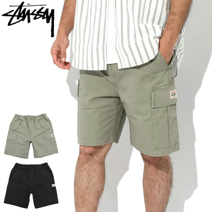 楽天市場】ステューシー STUSSY ハーフパンツ メンズ Ripstop Cargo 