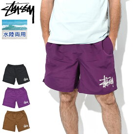 ステューシー STUSSY ハーフパンツ メンズ Big Basic Water ( stussy short trunk トランク ショートパンツ 水陸両用 水着 スイムウェア 海パン ショーツ ボトムス メンズ・男性用 113156 USAモデル 正規 品 ストゥーシー スチューシー ) ice field icefield