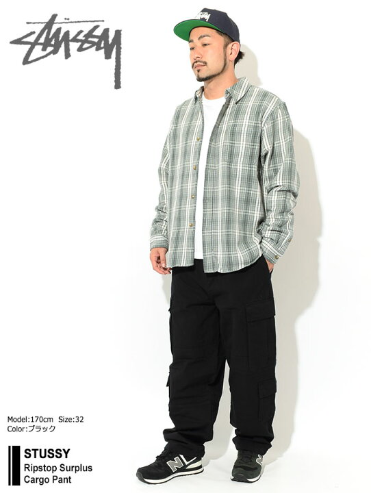 楽天市場】ステューシー STUSSY パンツ メンズ 24SP Ripstop Surplus 