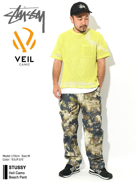 楽天市場】ステューシー STUSSY パンツ メンズ Veil Camo Beach 