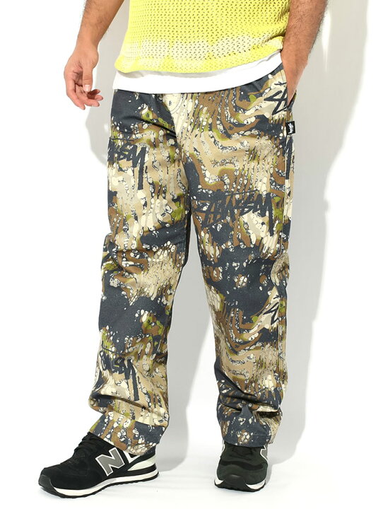 楽天市場】ステューシー STUSSY パンツ メンズ Veil Camo Beach 