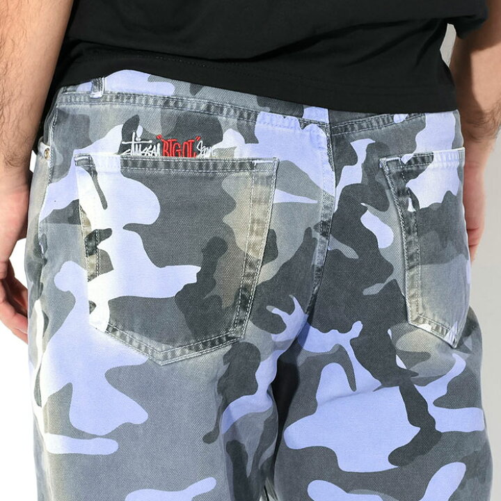 楽天市場】ステューシー STUSSY パンツ メンズ Spray Dye Canvas Big 