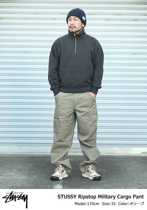 楽天市場】ステューシー STUSSY パンツ メンズ Ripstop Military Cargo 