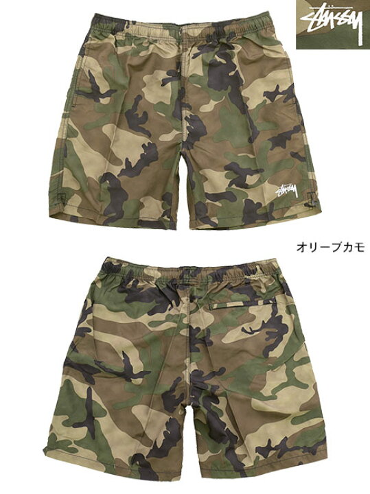 楽天市場】ステューシー STUSSY ハーフパンツ メンズ Camo Water 