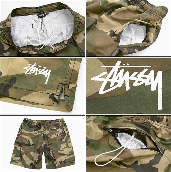 楽天市場】ステューシー STUSSY ハーフパンツ メンズ Camo Water 
