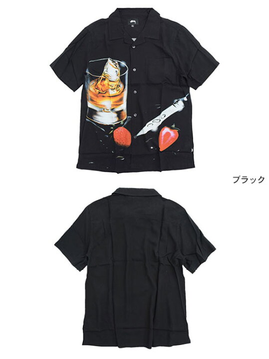 楽天市場】ステューシー STUSSY シャツ 半袖 メンズ Cocktail ( stussy 