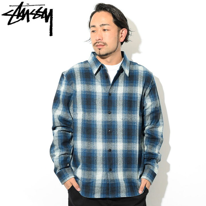楽天市場】ステューシー STUSSY シャツ 長袖 メンズ Alton Plaid  