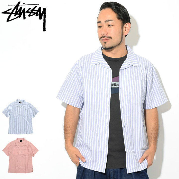 楽天市場】ステューシー STUSSY シャツ 半袖 メンズ 19SU Open Collar  