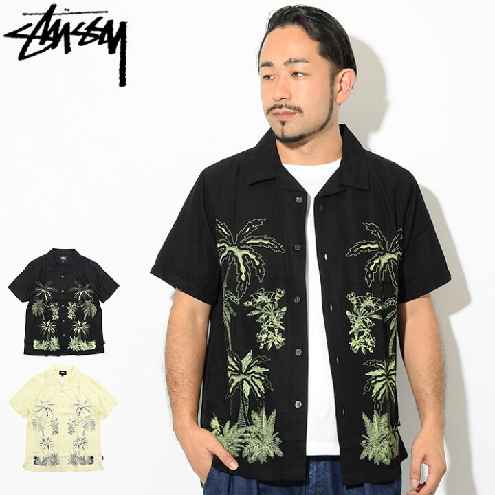 楽天市場】ステューシー STUSSY シャツ 半袖 メンズ Palm Tree 
