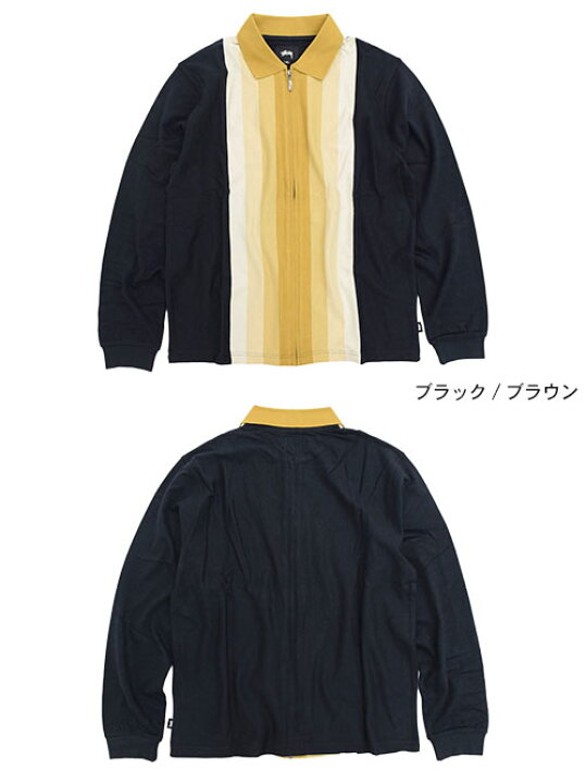 楽天市場】ステューシー STUSSY ポロシャツ 長袖 メンズ Preston Full 