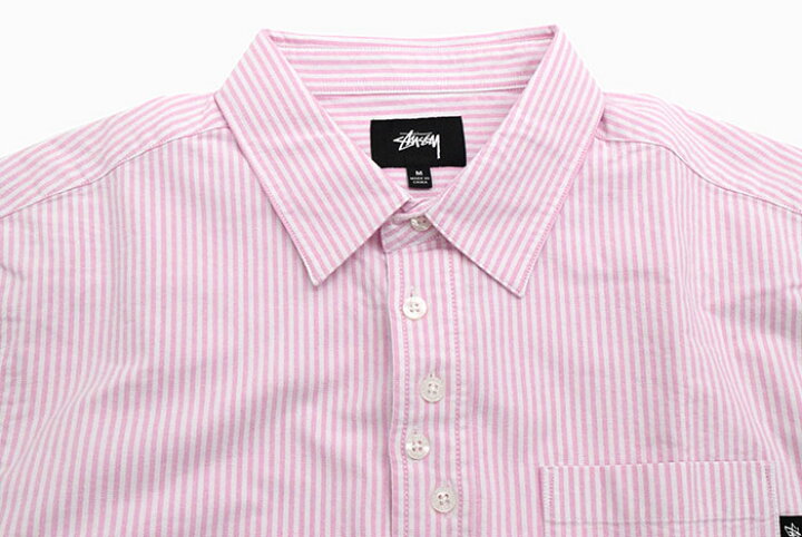 楽天市場】ステューシー STUSSY シャツ 長袖 メンズ Crazy Button 